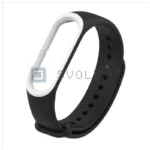 Cinturino Silicone Nero per Xiaomi Mi Band 3 Morbido