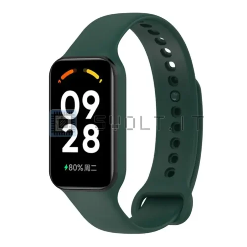Cinturino Silicone Verde Scuro per Redmi Band 2