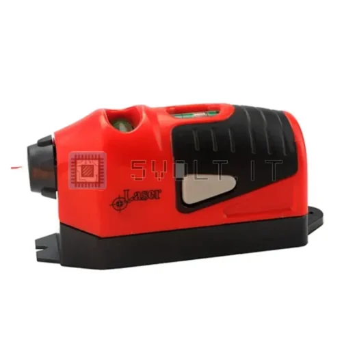 Livella a Laser Multifunzione Rossa con Bolla per Soffitti