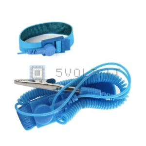 Bracciale Elastico Regolabile Antistatico BST ESD Terra
