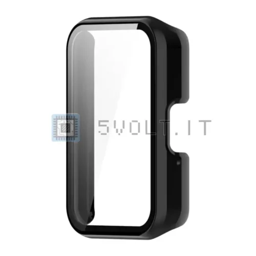 Case + Vetro Temprato per Samsung Galaxy Fit 3 Nero