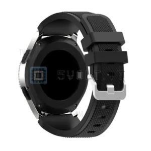 Cinturino Silicone per Samsung Galaxy Watch 46mm Nero