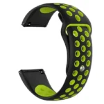 Cinturino Universal Sudorazione Nero Verde Fitbit Versa/Lite