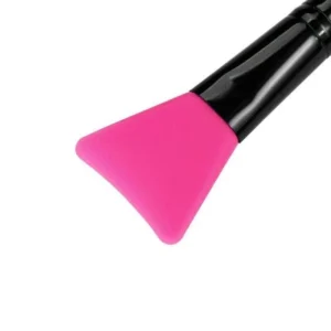 Pennello Spazzola Trucco Per Maschera Fango Rosa Spatola