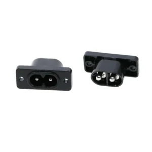 4 Pezzi Spina Da Pannello Iec 320 C8 Iec320 C8 Maschio Asole
