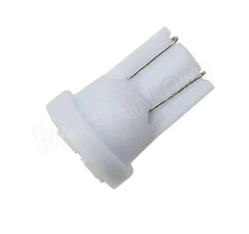 10 Lampade T10 W5W Led 6Volt Bianche 6.3V 194 168 1206 3020