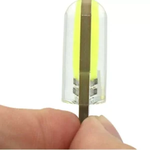 Lotto 10 Pezzi Led In Gel Lampadine 12V T10 W5W Bianco 6500K