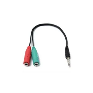 Cavo Splitter Adattatore Audio Jack 3,5mm Cuffie Auricolari