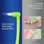 Spazzolino Molto Sottile Preciso Interdentale Pulizia Denti
