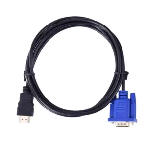Cavo HDMI a VGA 1,8m adattatore convertitore PC TV HD Xbox