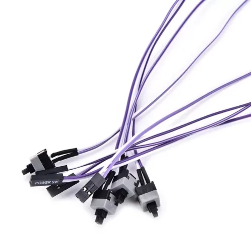 INTERRUTTORE RESET Riavvio pc tasto On Off accensione