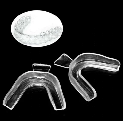 4 Pezzi Silicone Dentale Notte Aiuto Sonno Sbiancamento