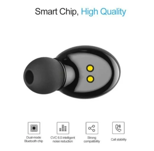 Auricolare Bluetooth 5.0 Xg12 Ricaricabile Usb Magnetico