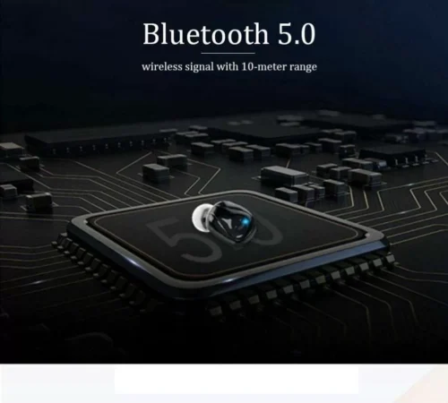 Auricolare In-Ear Bluetooth 5.0 Pearl Black Wireless