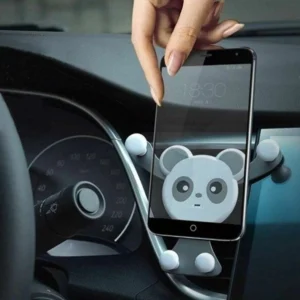 Supporto Auto Smartphone Universale Gravità Panda Bimbi