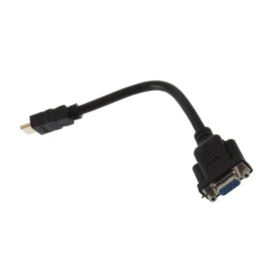 Cavo da VGA a HDMI 20cm adattatore PC TV HD cavetto D-SUB