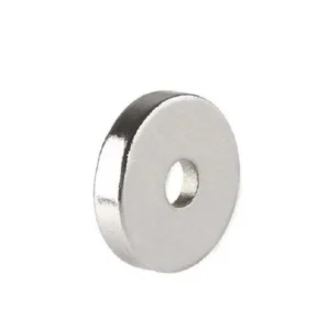 10 Magneti Neodimio Diametro 6Mm Con Foro 3Mm Spessore 3mm