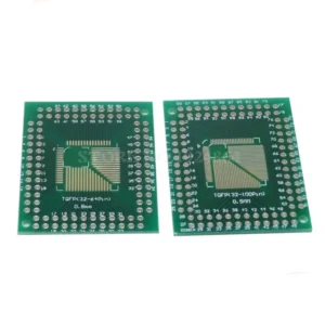 2 Pezzi FQFP TQFP 32 44 64 80 100 LQFP a DIP Scheda