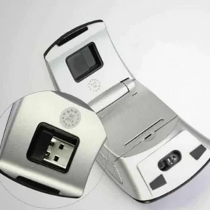 Mouse Ottico Wireless Pieghevole Arco 2.4Ghz Usb Kebeteme