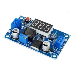 Convertitore Regolabile DC-DC Step Down LM2596S + Voltmetro