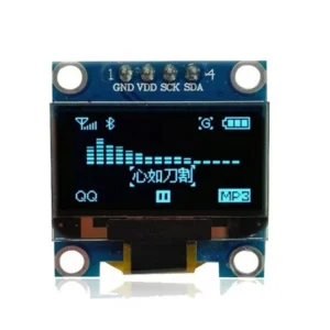 0.96" OLED Display BLU 128X64 I2C IIC Serial SSD1306 Module