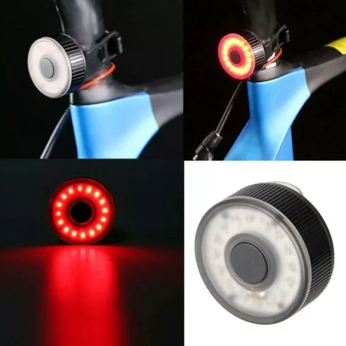 Luce Posteriore Per Bici Ricaricabile A Led Usb Bicicletta