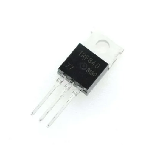5 Pezzi Transistor Potenza Power Mosfet Mos Irf840 500V 8A
