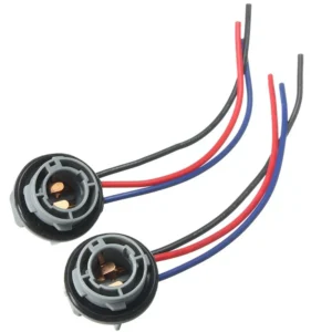 Portalampada Bay15D 12V Ricambio Per Auto Compatibile BA15S