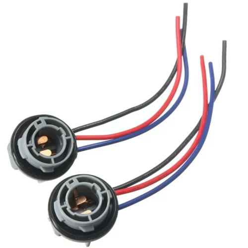 Portalampada Bay15D 12V Ricambio Per Auto Compatibile BA15S