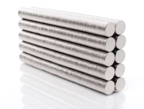 100 Magneti Neodimio 10X1 mm Calamite Forti Per Fimo N35