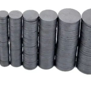 5 Pezzi Magneti Ferrite 24X3Mm Disco Y30 Permanente