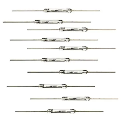 Relè Reed Ad Ampolla Contatto Magnetico Effetto Hall 10 Pz.