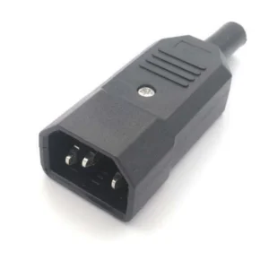 2 Pezzi Spina Volante Alimentazione Tripolare Vde Iec320 C14