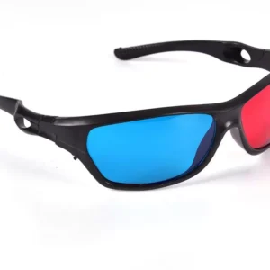 Occhiali 3D Anaglifici X Film Rosso Blu Ciano Cinema Virtuali