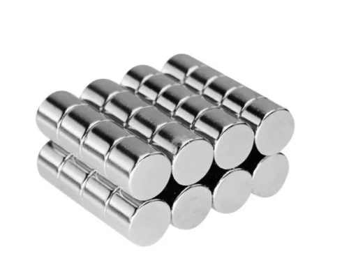 20 Pezzi Lotto Magneti Al Neodimio 6X6Mm 6*6Mm N35 Cilindro