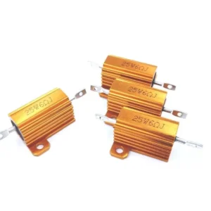 Resistenza Corazzata 25 Watt 25 Ohm Corpo In Alluminio 25R