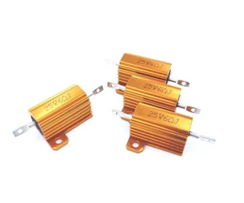 Resistenza Corazzata 25 Watt 25 Ohm Corpo In Alluminio 25R