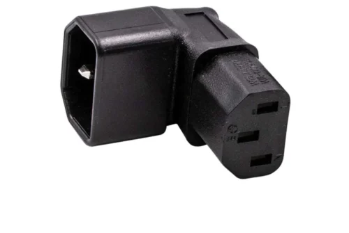 Adattatore Vde Alimentazione Angolare Da Iec-320-C14 a C13