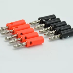 3 Coppie Connettore Spina Spinotto Banana 4Mm Audio Speaker