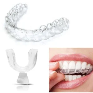 4 Pezzi Silicone Dentale Notte Aiuto Sonno Sbiancamento