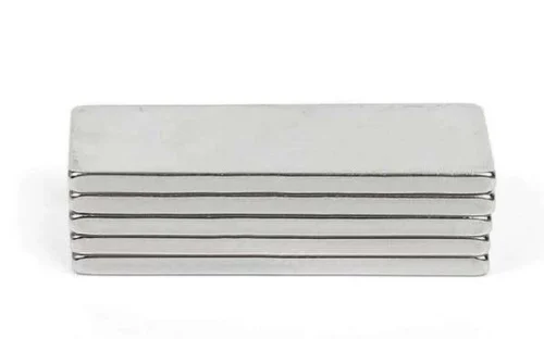 2 Pezzi Magneti Al Neodimio Ndfeb N35 Rettangolo 15X10X2Mm