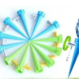 Kit 12 Beccucci Irrigazione Goccia Bottiglia Verticale