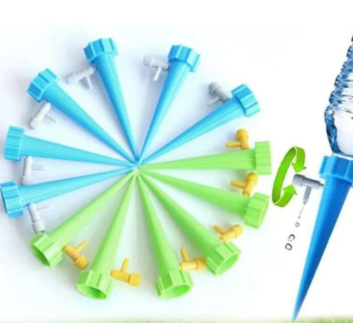 Kit 12 Beccucci Irrigazione Goccia Bottiglia Verticale