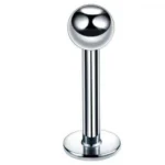 5 Pezzi Lotto Piercing Acciaio Chirurgico Lingua Labbro