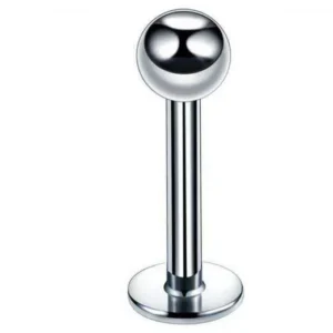 5 Pezzi Lotto Piercing Acciaio Chirurgico Lingua Labbro