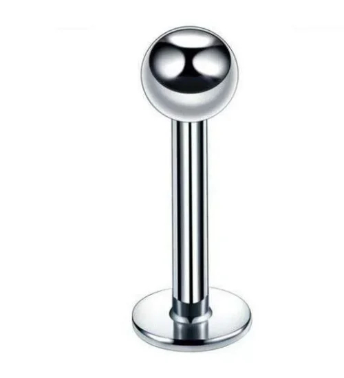5 Pezzi Lotto Piercing Acciaio Chirurgico Lingua Labbro