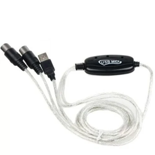 Cavo Adattatore Convertitore Usb Midi In Out Interfaccia 16C