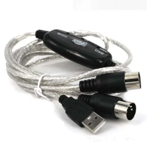 Cavo Adattatore Convertitore Usb Midi In Out Interfaccia 16C