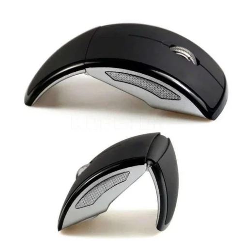 Mouse Ottico Wireless Pieghevole Arco 2.4Ghz Usb Kebeteme