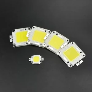 Chip Power Led 50W Watt Luce Bianco Freddo 30V-32V 1500Mah